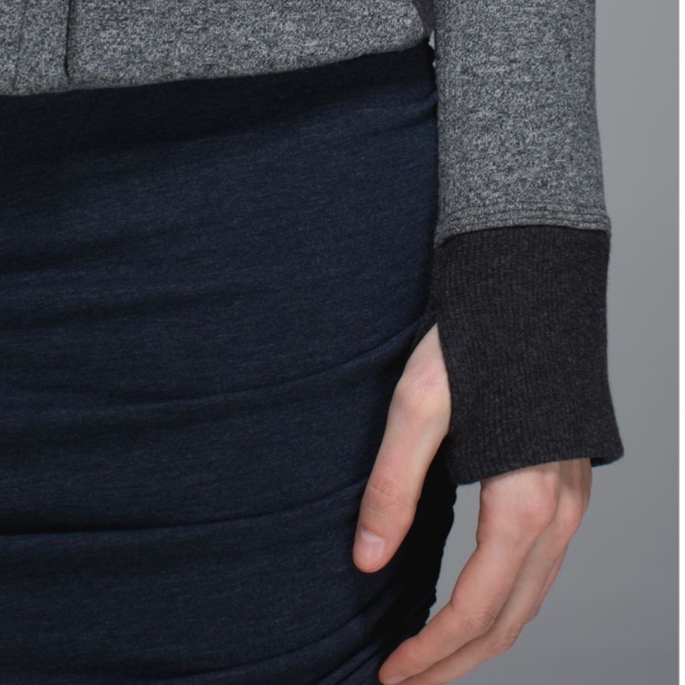 Lululemon Karmacollected Specled Black Zip Snap Jacket - Picture 5 of 15